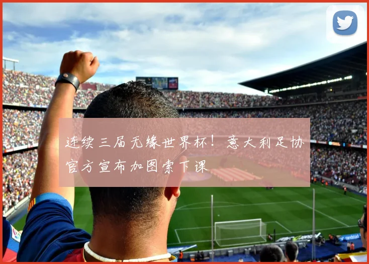 连续三届无缘世界杯!意大利足协官方宣布加图索下课